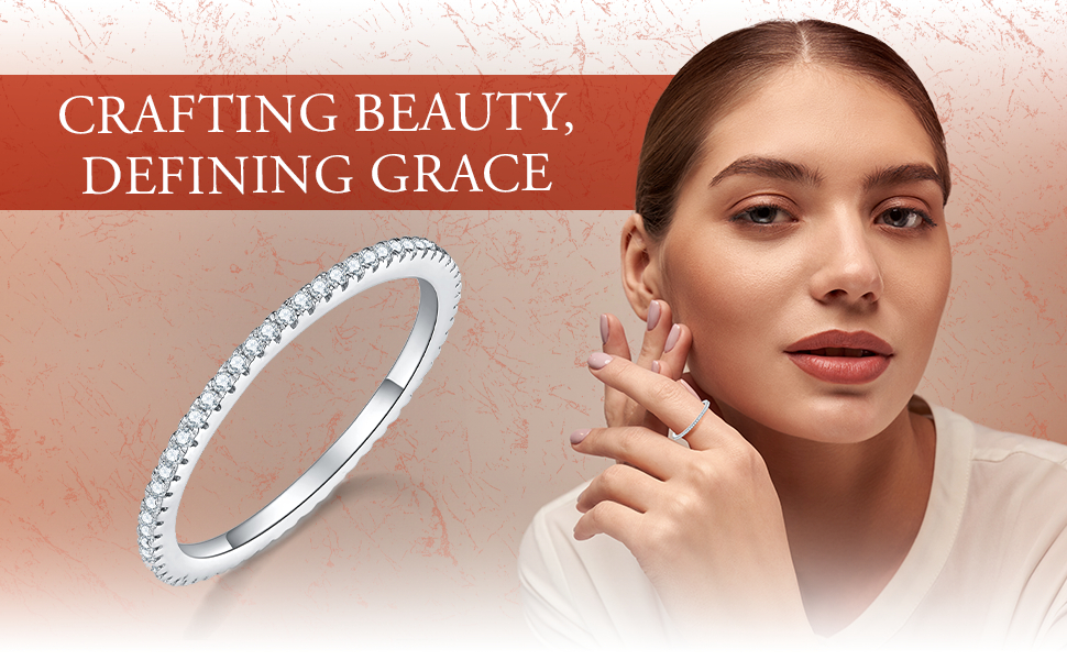 14k 18k white plated womens sterling oval love 5mm stackable waterproof anillo fashion small jewelry