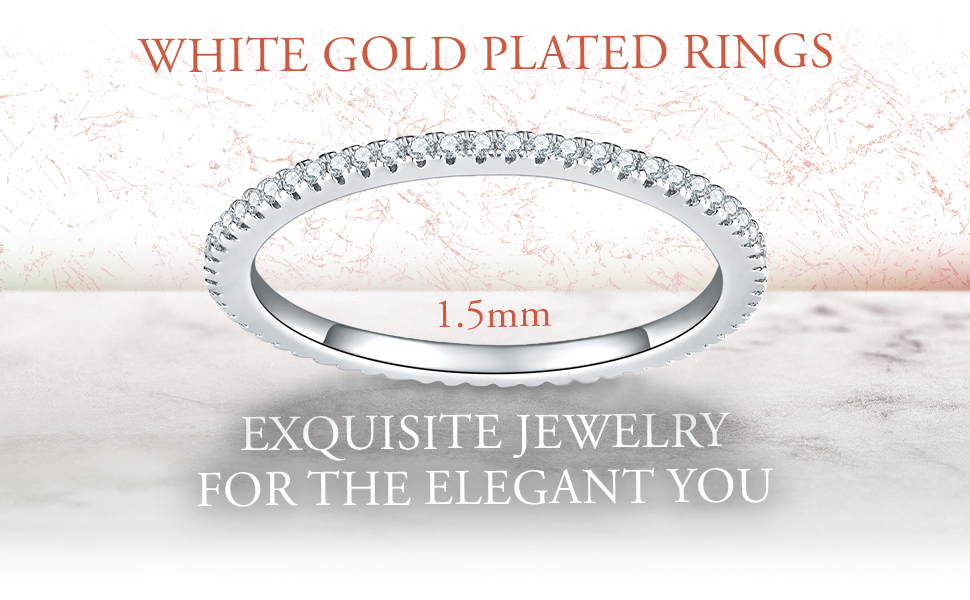 durable 95 wihte golg simulated weddin diamont goldish beide 6mm daimonside wedidng pack aniversario