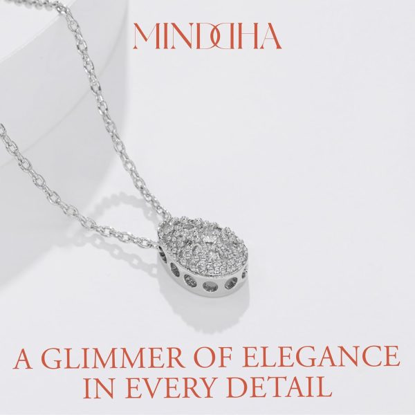 14K/18K Gold Plated Teardrop Cubic Zirconia Pendant Necklace for Women | Elegant and Dainty Jewelry | Gold Plated Options | Perfect for Any Occassion or Gifts, 15-18 Inches + 3 Inch extender - Image 17