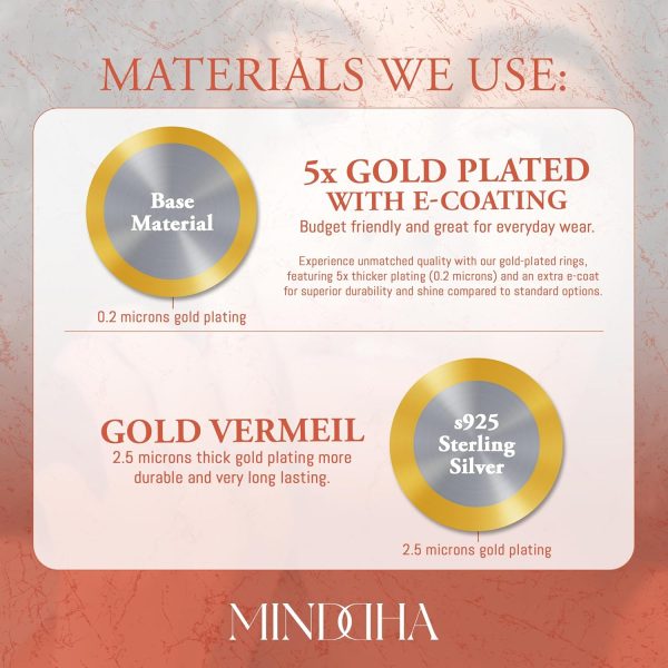 14K Gold Plated- Cubic Zirconia Simulated Diamond Stackable Rings Eternity Bands/Silver Rings, Gold Rings for Women- 1.5mm, 2mm Stacking Rings for Oura Gen 4/Oura Gen 3, Size 4-12 - Image 28